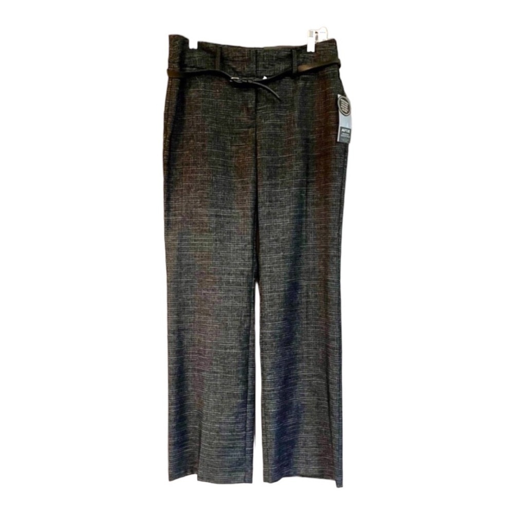 NWT, APT. 9, GREY & BLACK TROUSERS. MID RISE. SIZE 8.
